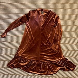 Taylor Velvet Long Sleeve Dress